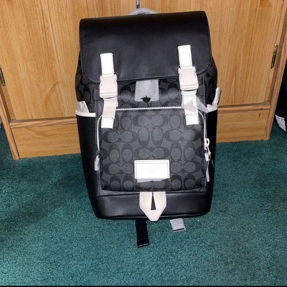 Coach | Bags | Coach Backpack Black And White | Poshmark display picture 1